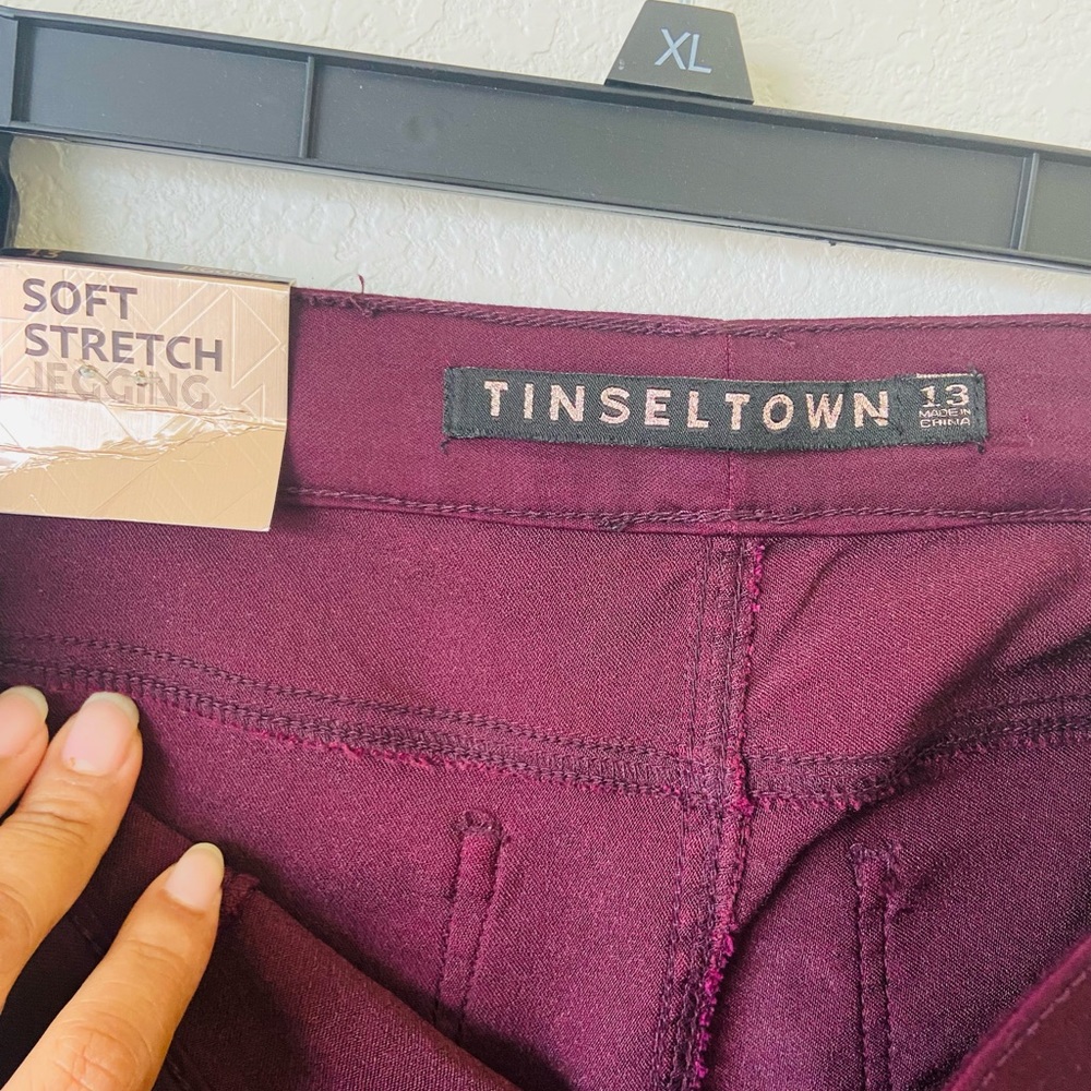 NEW! Size 13  Tinseltown Denim Couture Pants, Stretch, - Picture 7 of 11